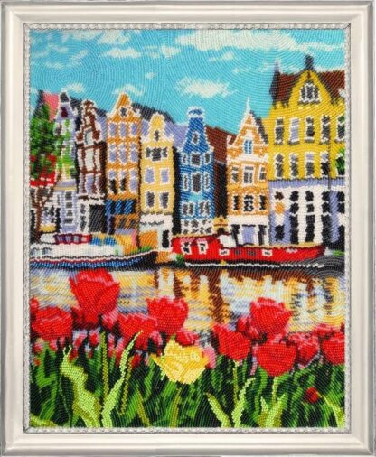 "Amsterdam". Kit ricamo a perline - Image 2