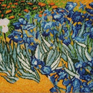 “Iris” di Vincent Van Gogh. Kit ricamo a perline